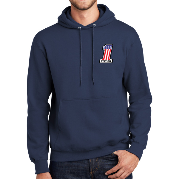 Station 1 - Essential Fleece Pullover Hooded Sweatshirt Thumbnail