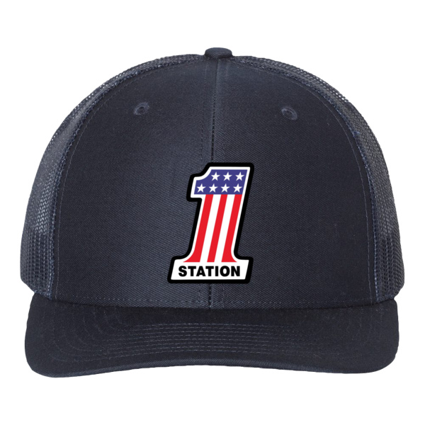 Station 1 - Adjustable Snapback Trucker Cap (1s) Thumbnail