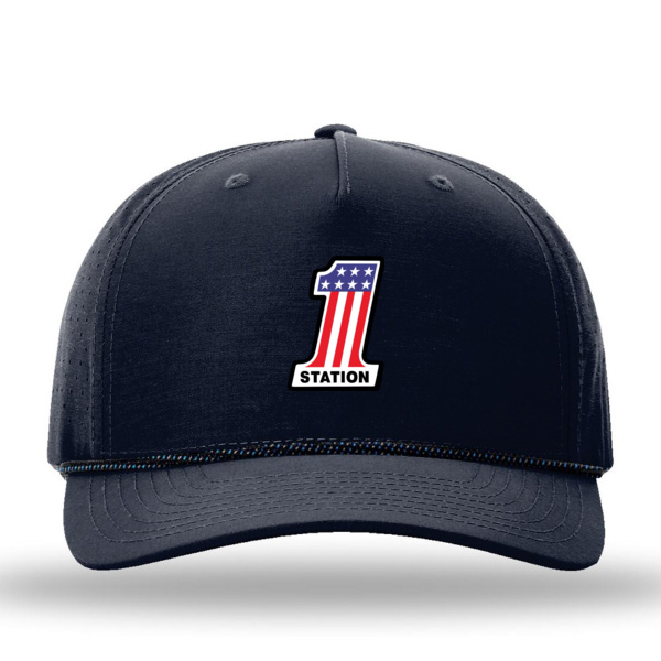 Station 1 - Richardson Laser Perf Performance Rope Cap Thumbnail